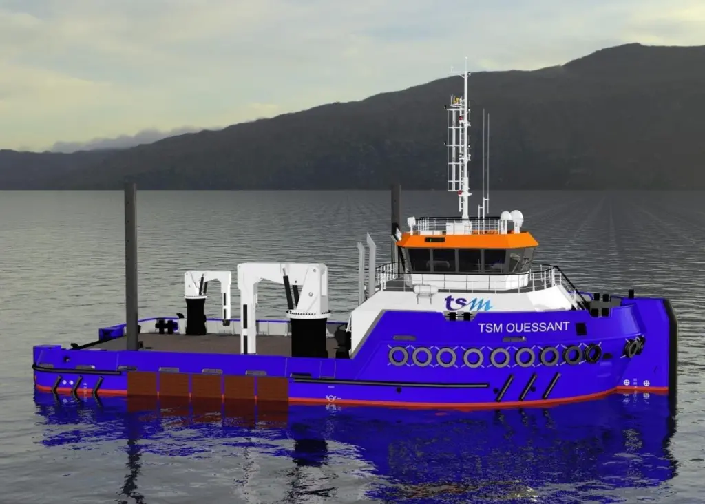 Delivery of the multi-purpose tug, to be named TSM Ouessant, is scheduled for April 2020