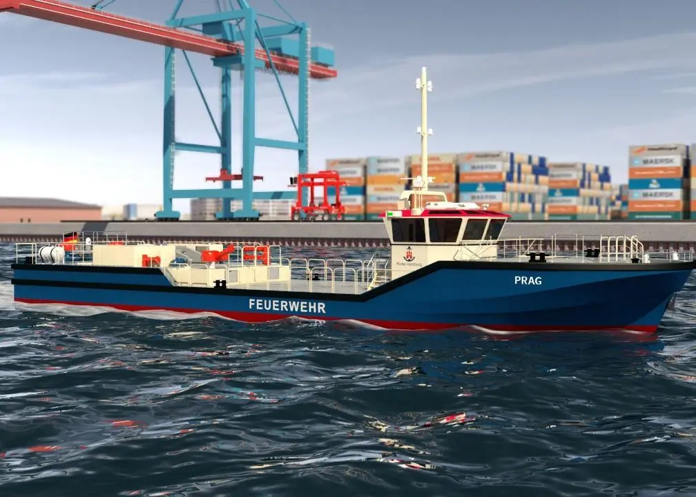 New Hamburg fire-fighting ships are due for completion this year.