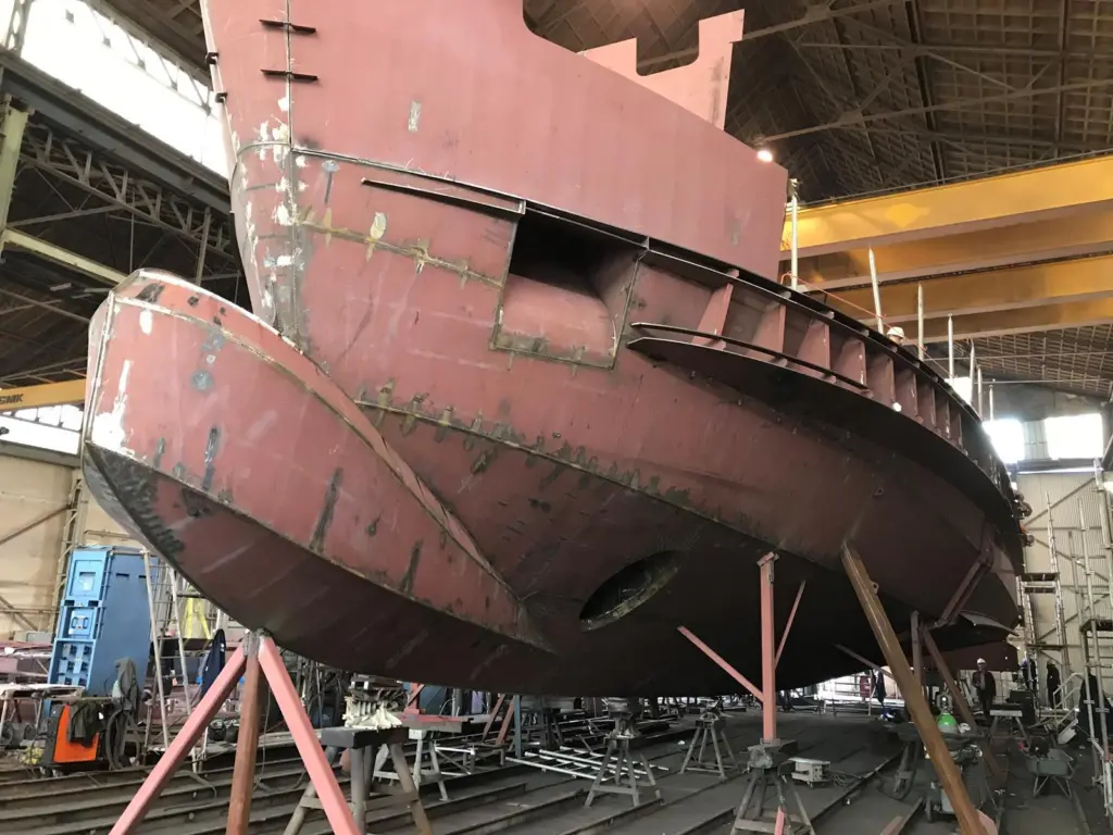 Coming soon: hybrid Gaarden under build at Holland Shipyards