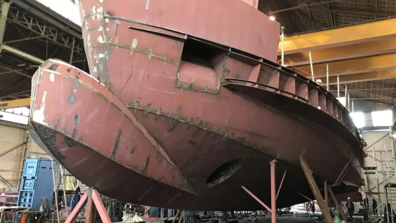 Coming soon: hybrid Gaarden under build at Holland Shipyards