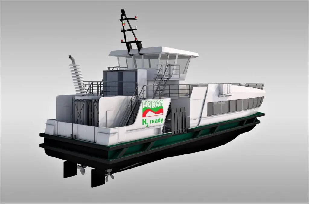 New territory for Hamburg’s HADAG with new Type 2030 H2-ready ferries.