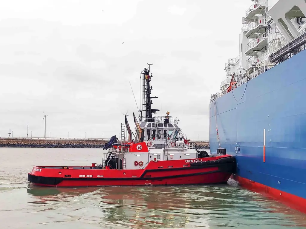 'Union Koala' has been retrofitted to IMO Tier III standards (Boluda)