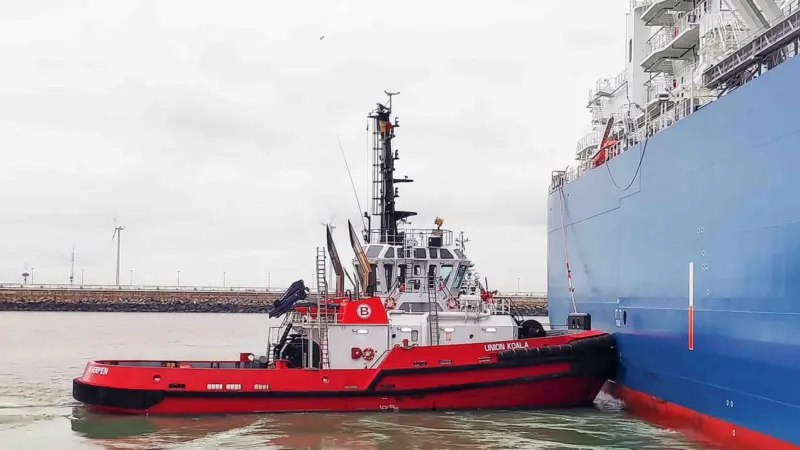 'Union Koala' has been retrofitted to IMO Tier III standards (Boluda)