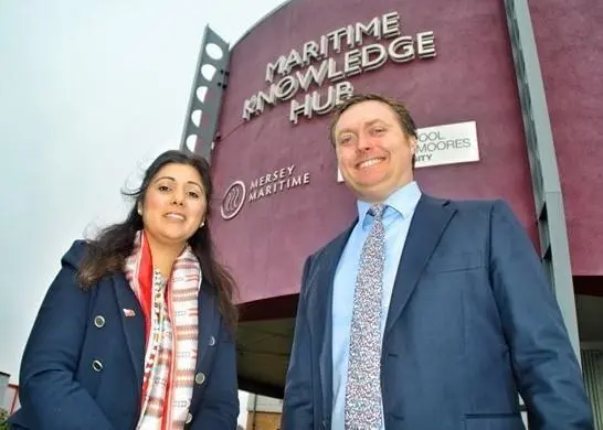 Nusrat Ghani with Chris Shirling Rooke