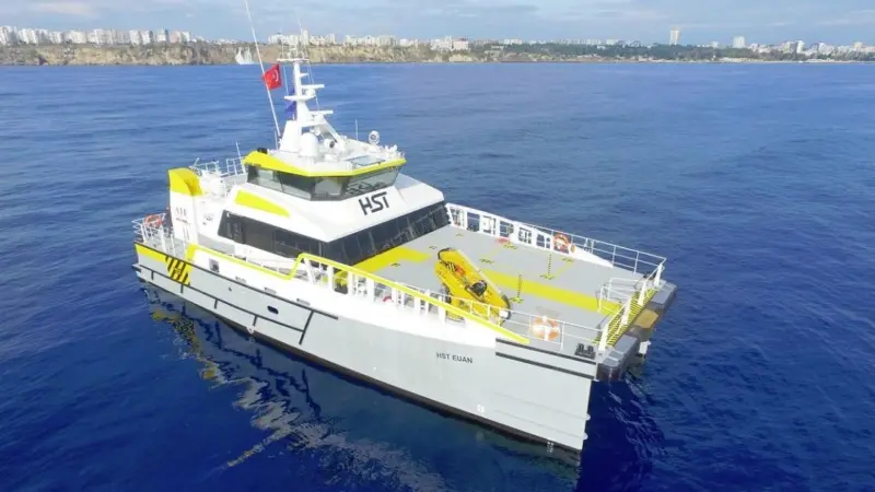 The 'HST Euan' replicates the features and layout of her sister ships