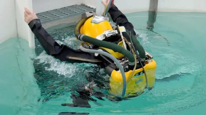COBRA in pool demonstration