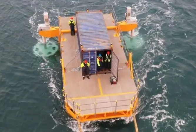 Testing the turbine