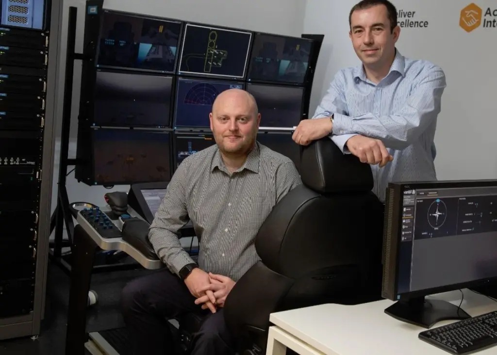 Inspection Manager Andy Freeman and Inspection Services Project Manager Dan Jones