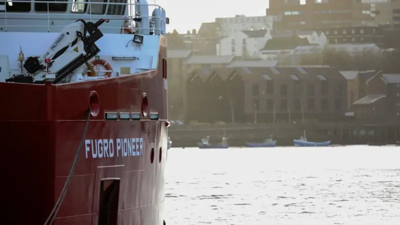 Fugro’s multipurpose vessel ‘Fugro Pioneer’