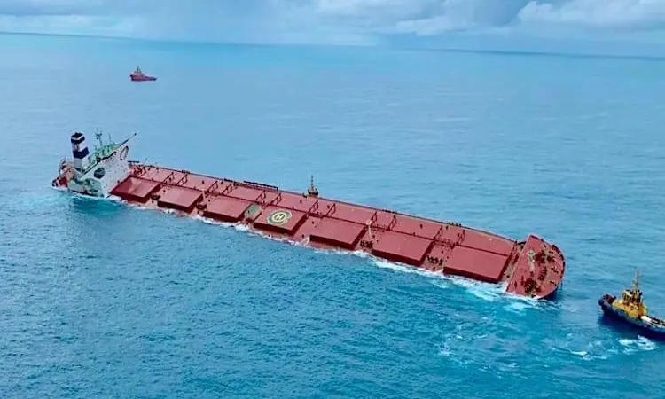 'Stellar Banner' aground off the coast of Brazil (Brazilian Navy)