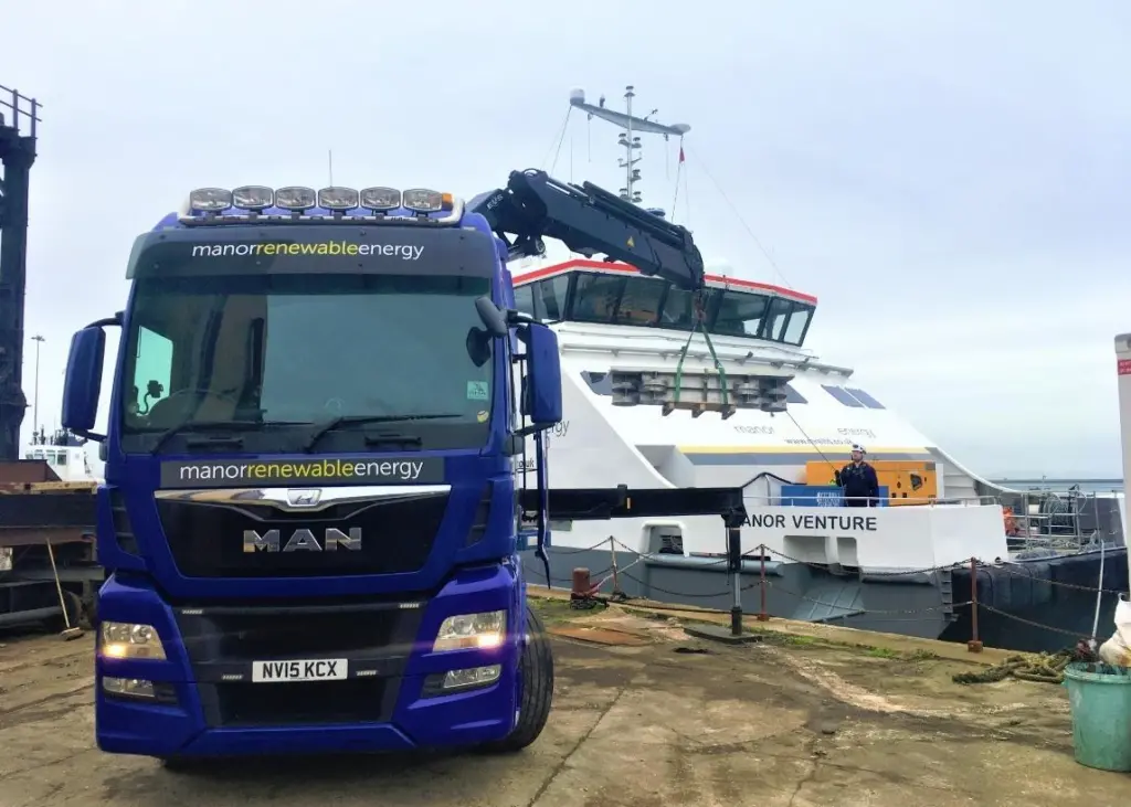 ‘Manor Venture’ arrives at MRE's Portland site