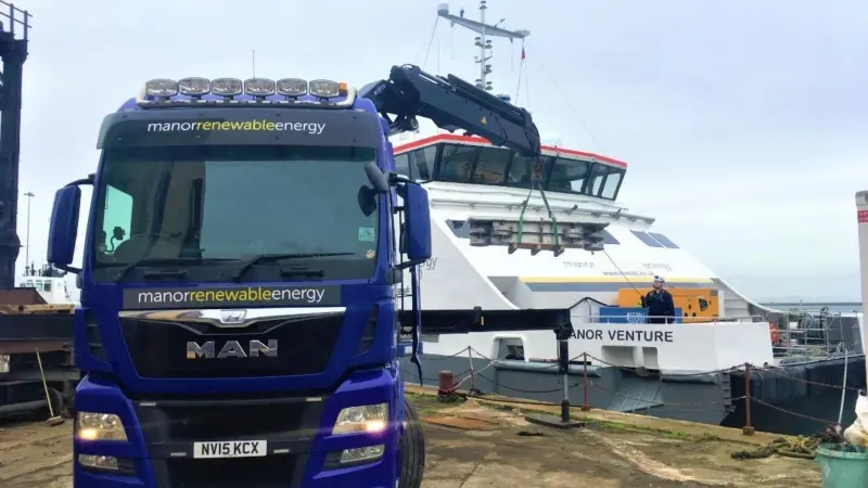 ‘Manor Venture’ arrives at MRE's Portland site