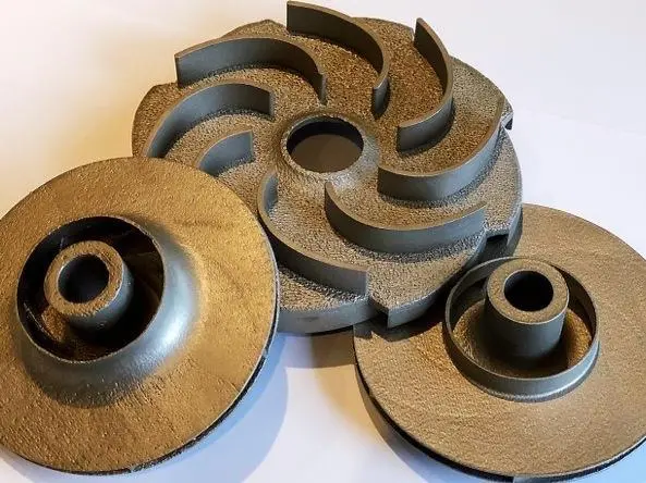SLM 3D printed components with the fine finish necessary for ready-to-go supply. Photo: ShipParts.com