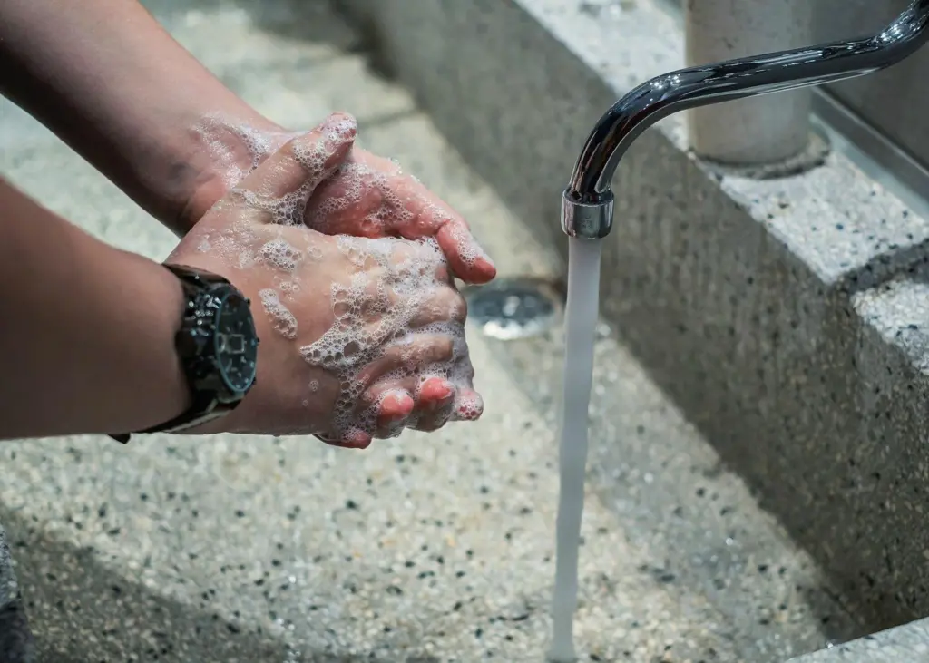 Hand washing is important to combat COVID-19