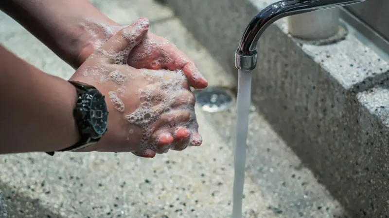 Hand washing is important to combat COVID-19