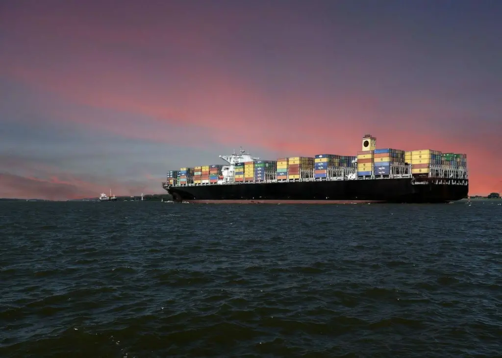 container ship