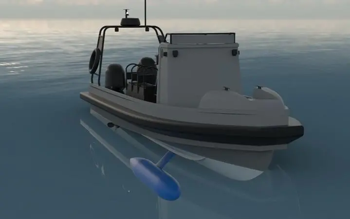 Airkeel technology will be trialled on a 7m Tuco workboat