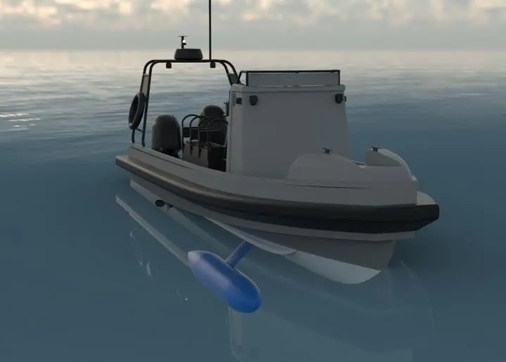 Airkeel technology will be trialled on a 7m Tuco workboat