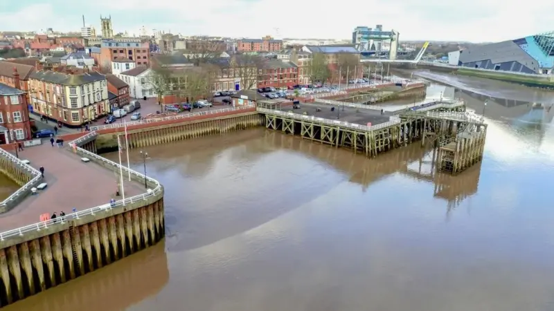 Building work has been is under way at a number of locations along the waterfront at Hull