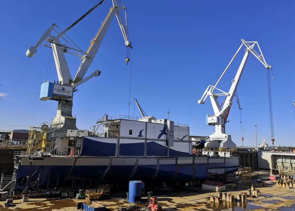 Aurora Botnia takes shape in Rauma