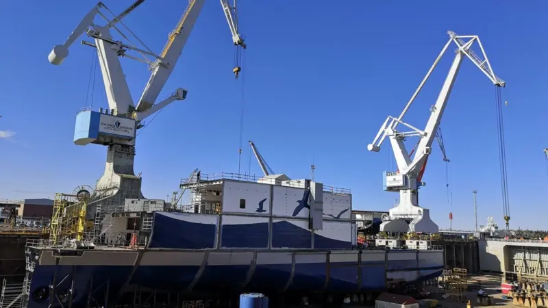 Aurora Botnia takes shape in Rauma