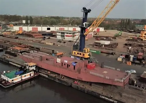 Dutch built ship will expand Rhine diving support