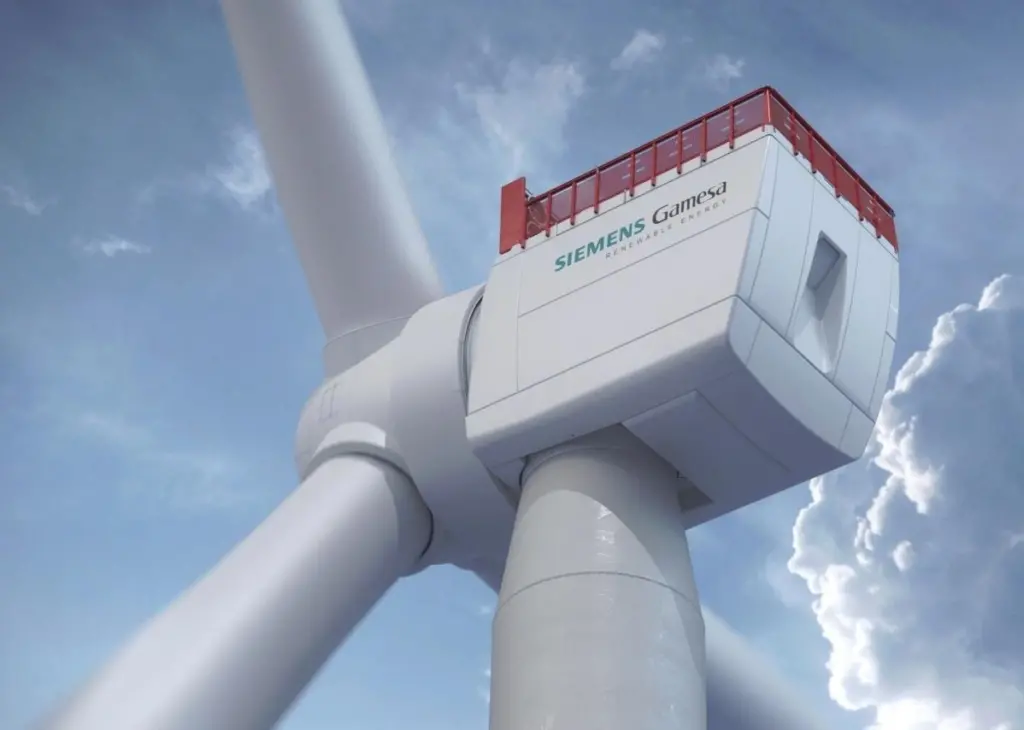 Siemens Gamesa 14-222 DD: enough room on top for a socially distanced family barbecue