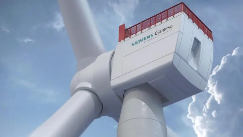 Siemens Gamesa 14-222 DD: enough room on top for a socially distanced family barbecue