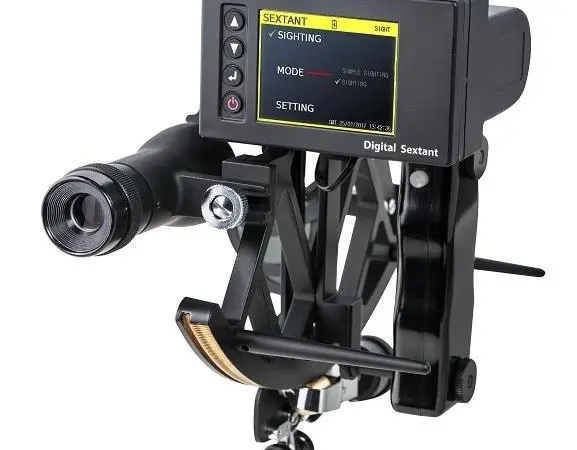 While the Digital Sextant is electronic, it is stand-alone and not reliant on any other external sources or systems