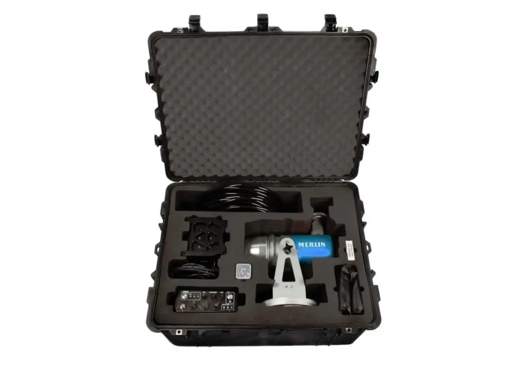 The Merlin is a vessel-based 3D mobile laser scanner system