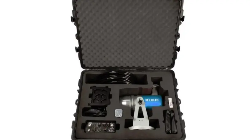 The Merlin is a vessel-based 3D mobile laser scanner system