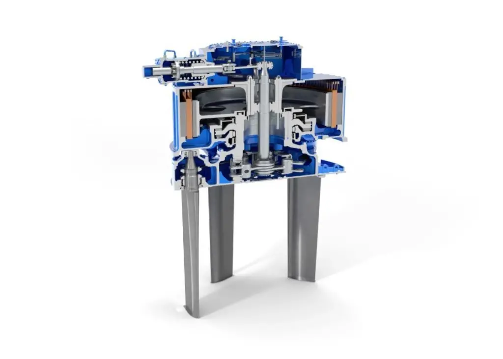 The new eVSP uses a permanent-magnet synchronous motor as its main drive