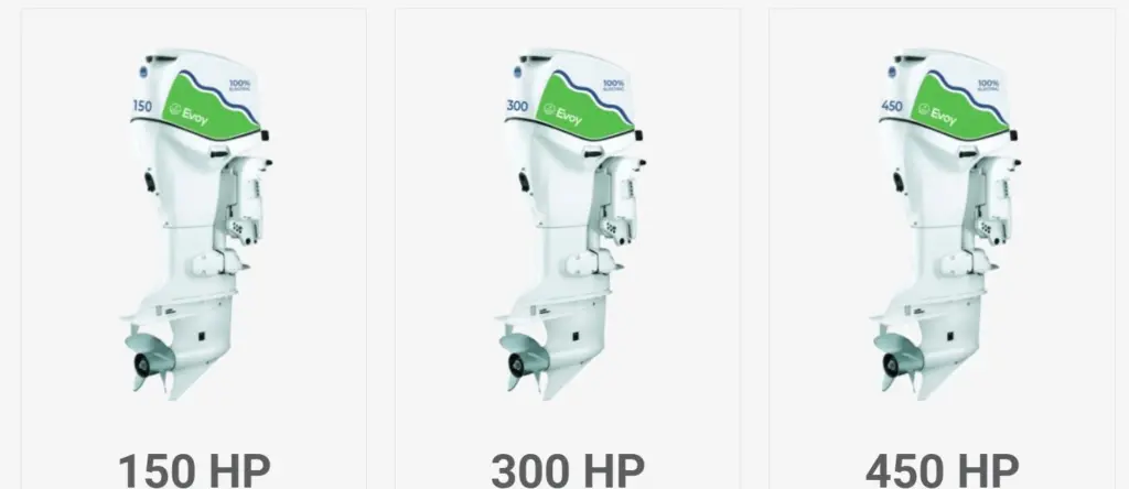 Evoy will soon have a full range from 150 to 450hp