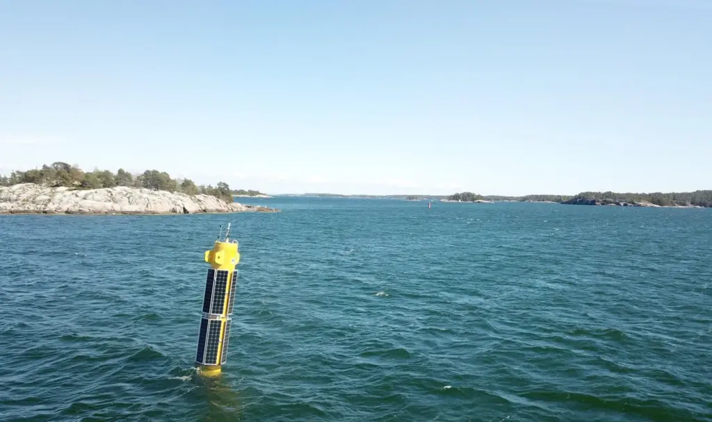 Solar power is sufficient for smart AtoNs in typical climates around Europe and the UK but in the Far North, these devices will gain fuel cell support. Image: Meritaito/Kine Robot Solutions