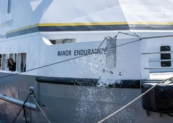 The naming ceremony of the Manor Endurance took place on Tuesday 25th August