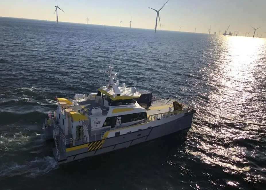 HST crew transfer vessel on transit (Photo: HST)
