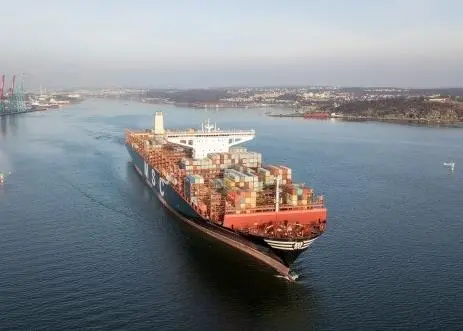 'MSC Viviana' and other giant mainliners will be able to call at the Port of Gothenburg fully loaded as of 2026 (Photo: Gothenburg Port Authority)