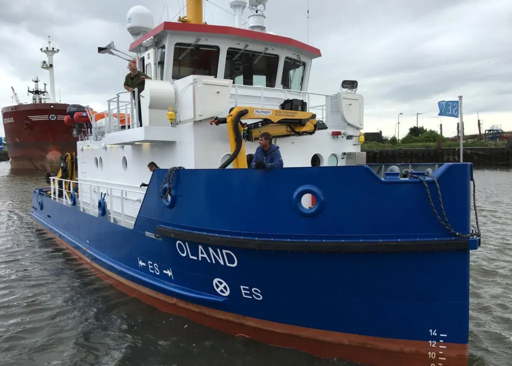 Oland “looks like new again” after grounding repairs