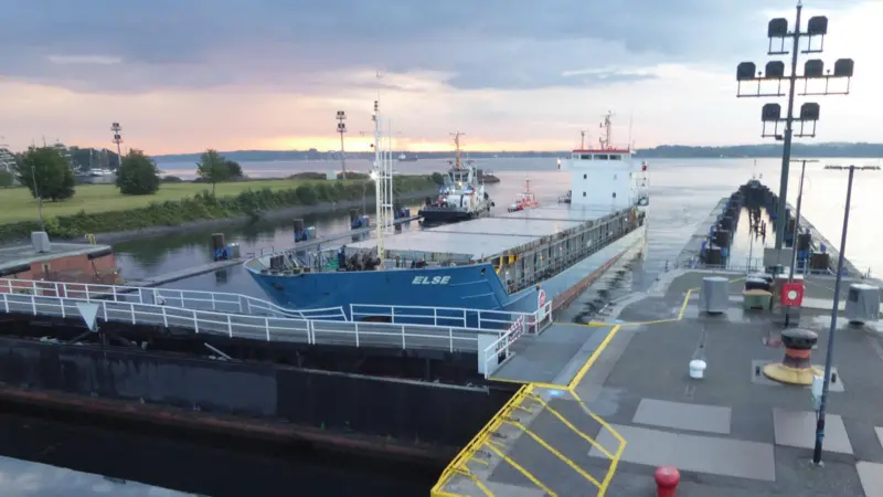 Another blow for Kiel-Holtenau lock complex