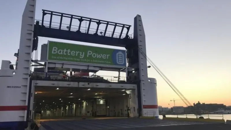 Shoreside charging for electric ferries is a major interest area for Stena