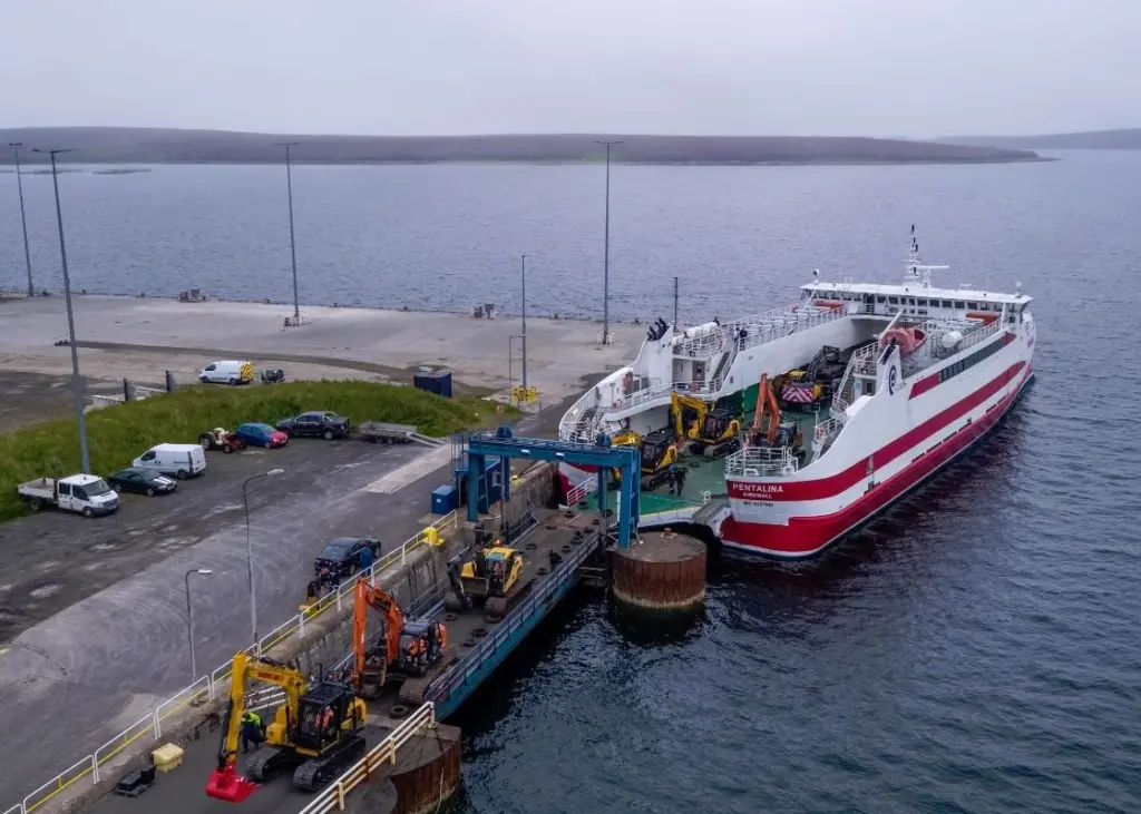 'MV Pentalina' was recently chartered by McGowan Environmental Engineering Ltd