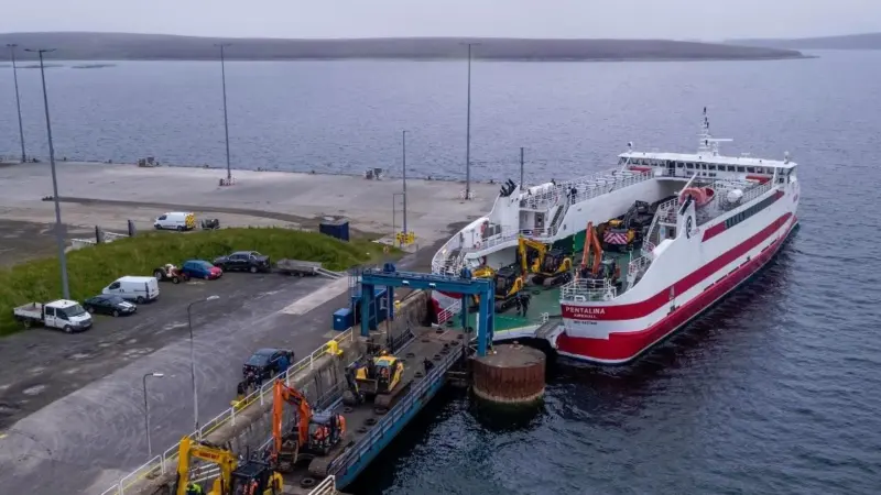 'MV Pentalina' was recently chartered by McGowan Environmental Engineering Ltd