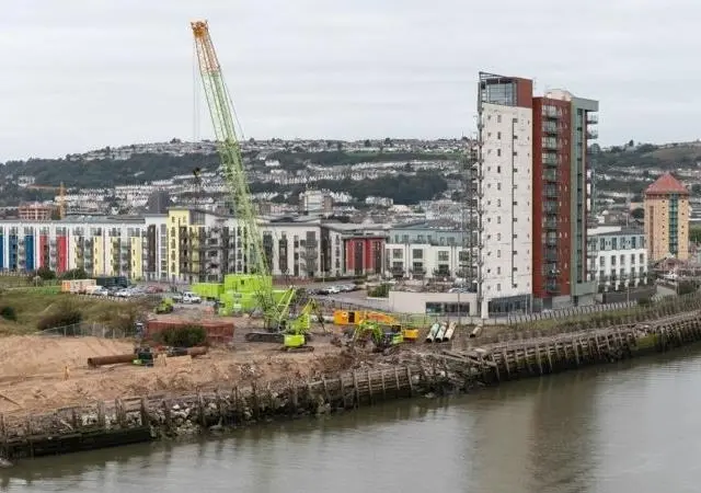 Work on Swansea West Pier will include the building of a new retaining wall to support the existing pier structure