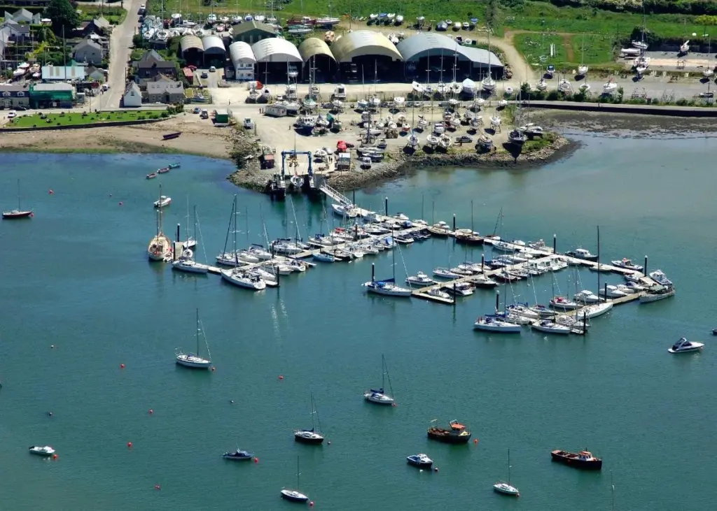 Crosshaven Boatyard is based on the Cork estuary