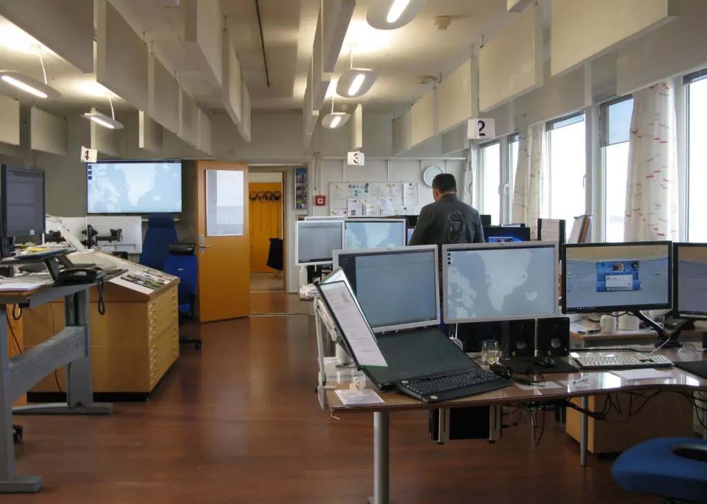 Technical and Operator Centre in Aasiaat, Greenland