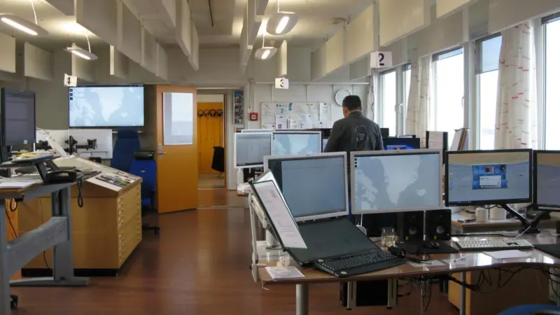 Technical and Operator Centre in Aasiaat, Greenland