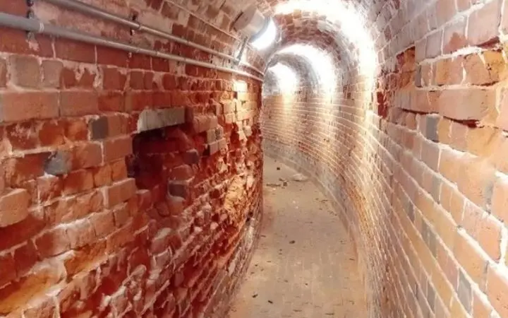 Southsea Castle tunnel