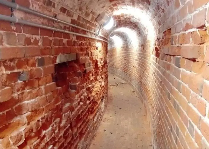 Southsea Castle tunnel