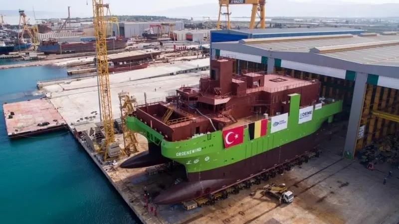 GroeneWind is the first DP2 twin-hulled SOV in the world