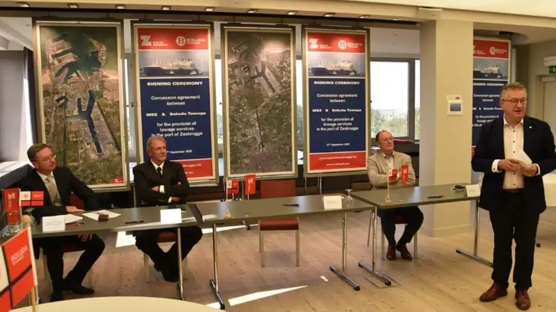 Boluda's agreement sees a five year extension for towage services with Port of Zeebugge  (Boluda)
